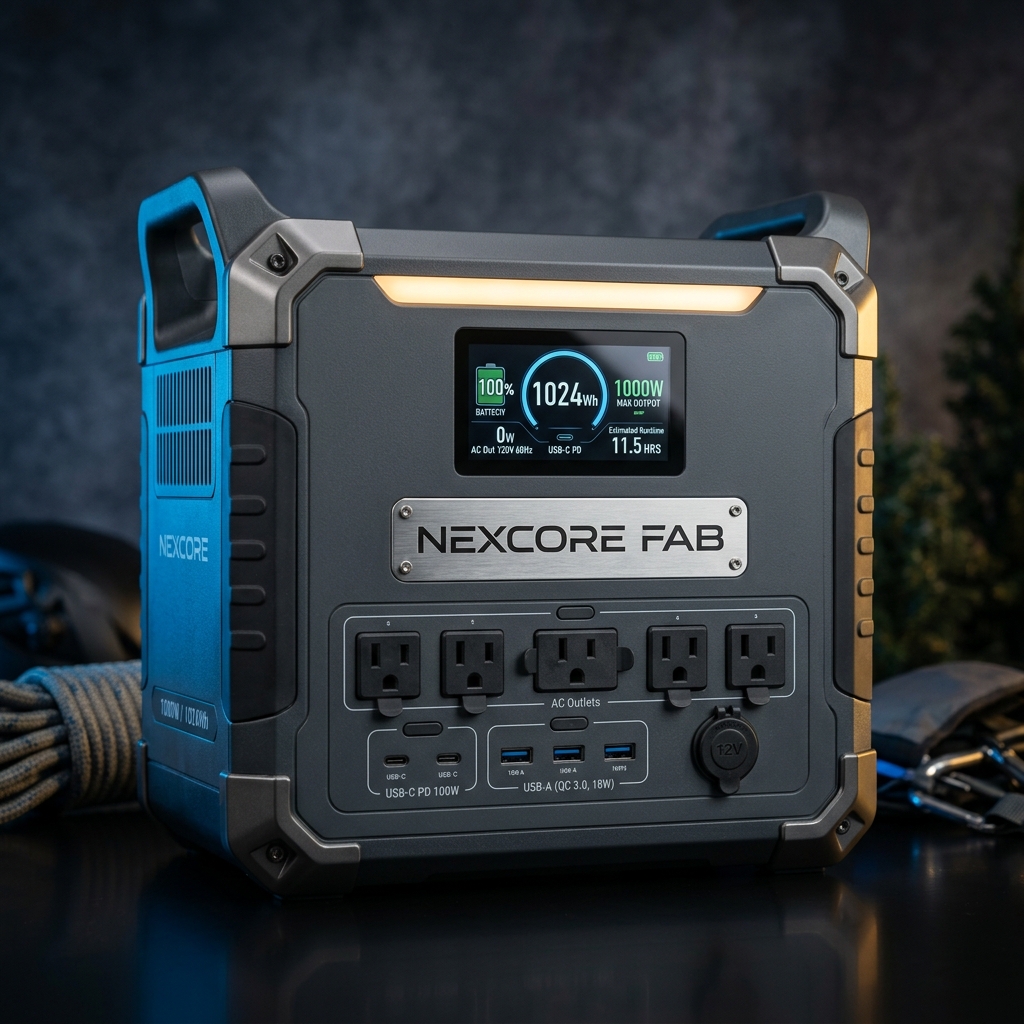Estación eléctrica portátil personalizada para producción al mayor NexCoreFab